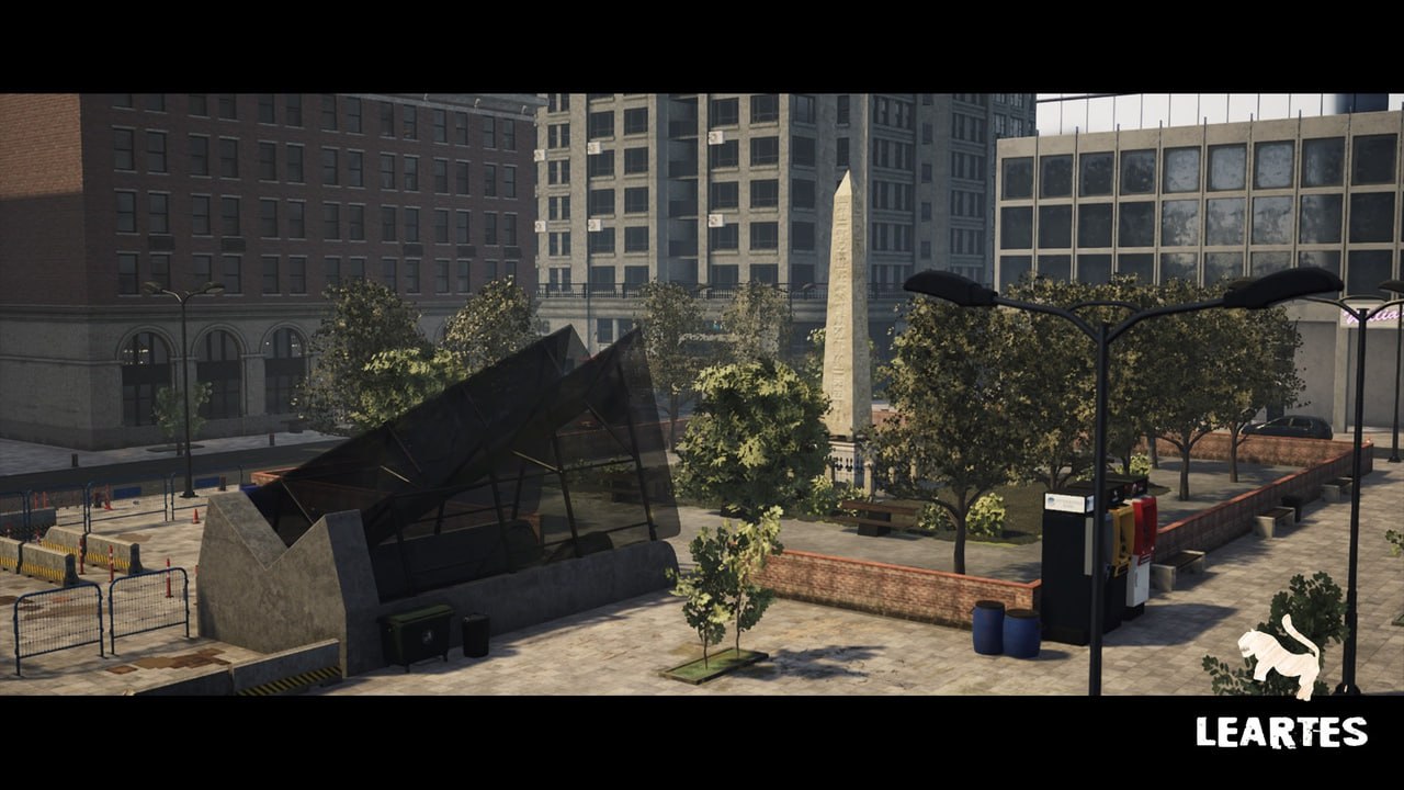 Modern City Downtown with Interiors Megapack📱 - изображение 2